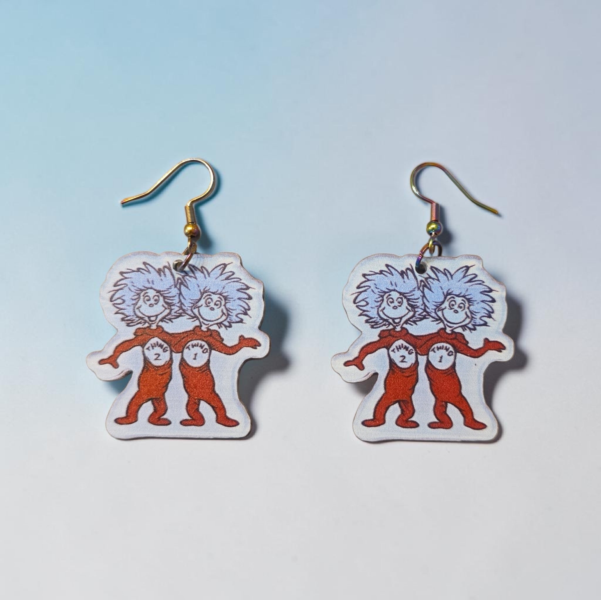 Cute retro earrings