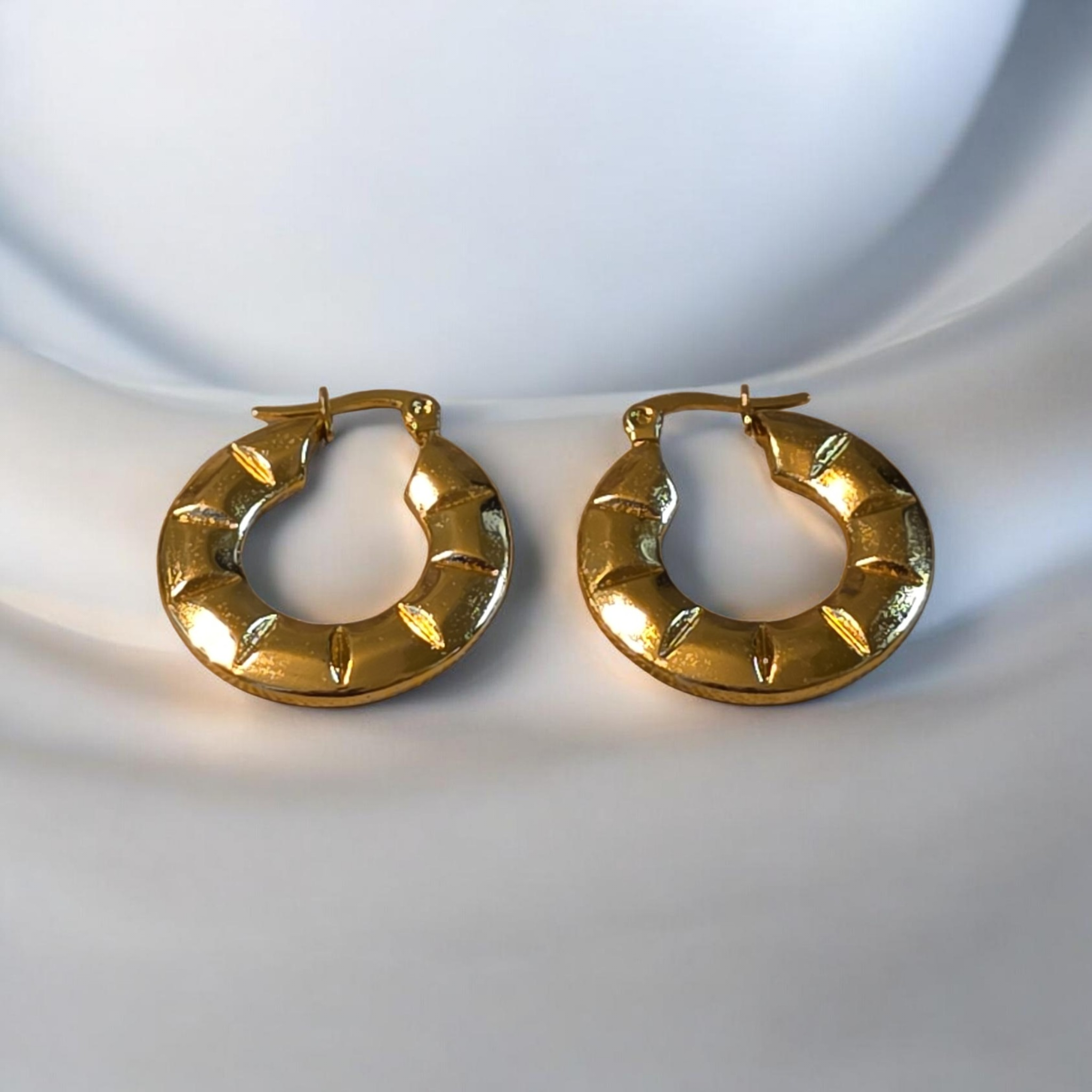 Gold hoop collection