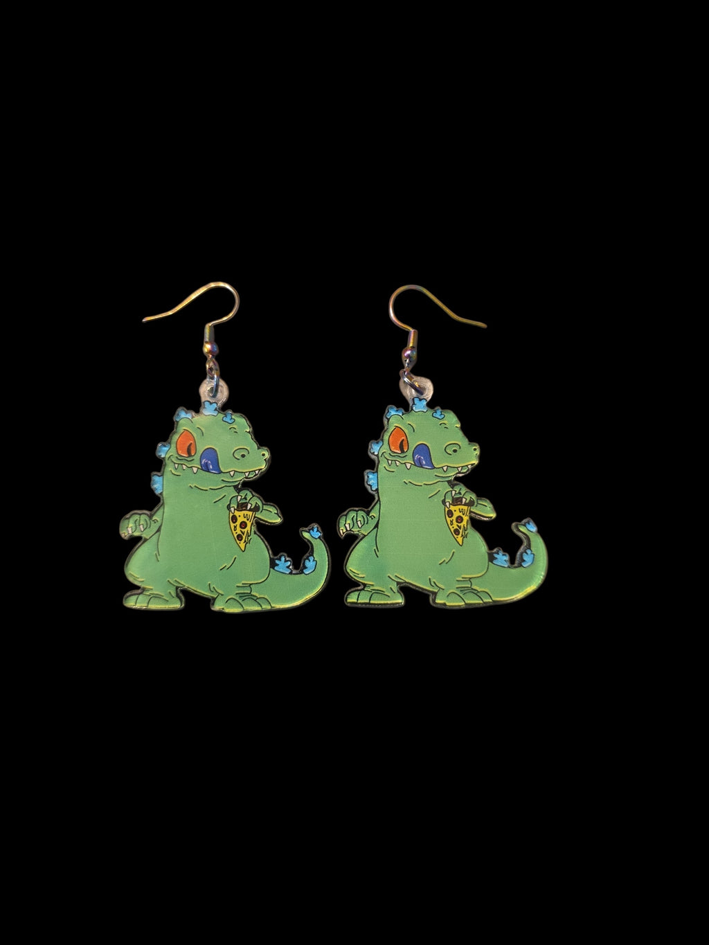 90' retro earrings