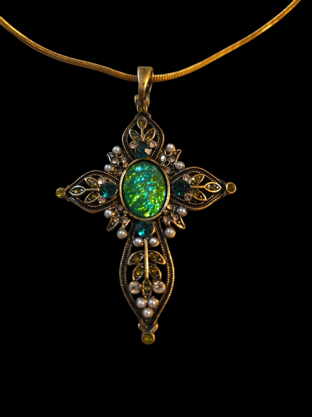 Fairy Style Cross necklace