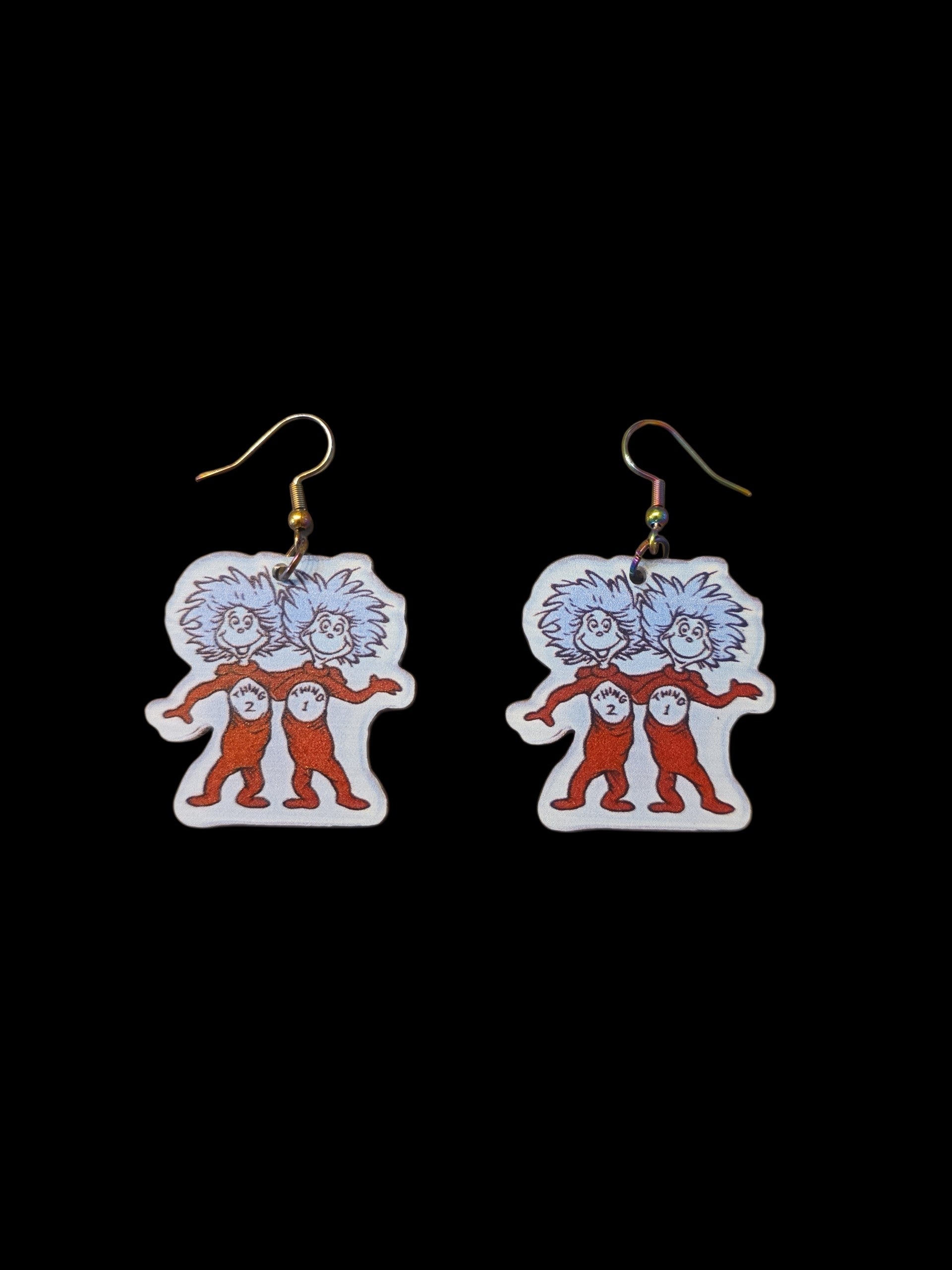 Cute retro earrings
