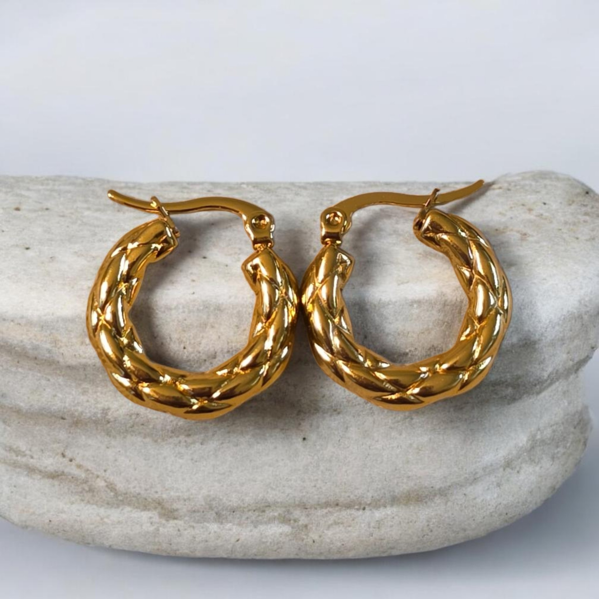 Gold hoop collection