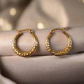 Gold hoop collection