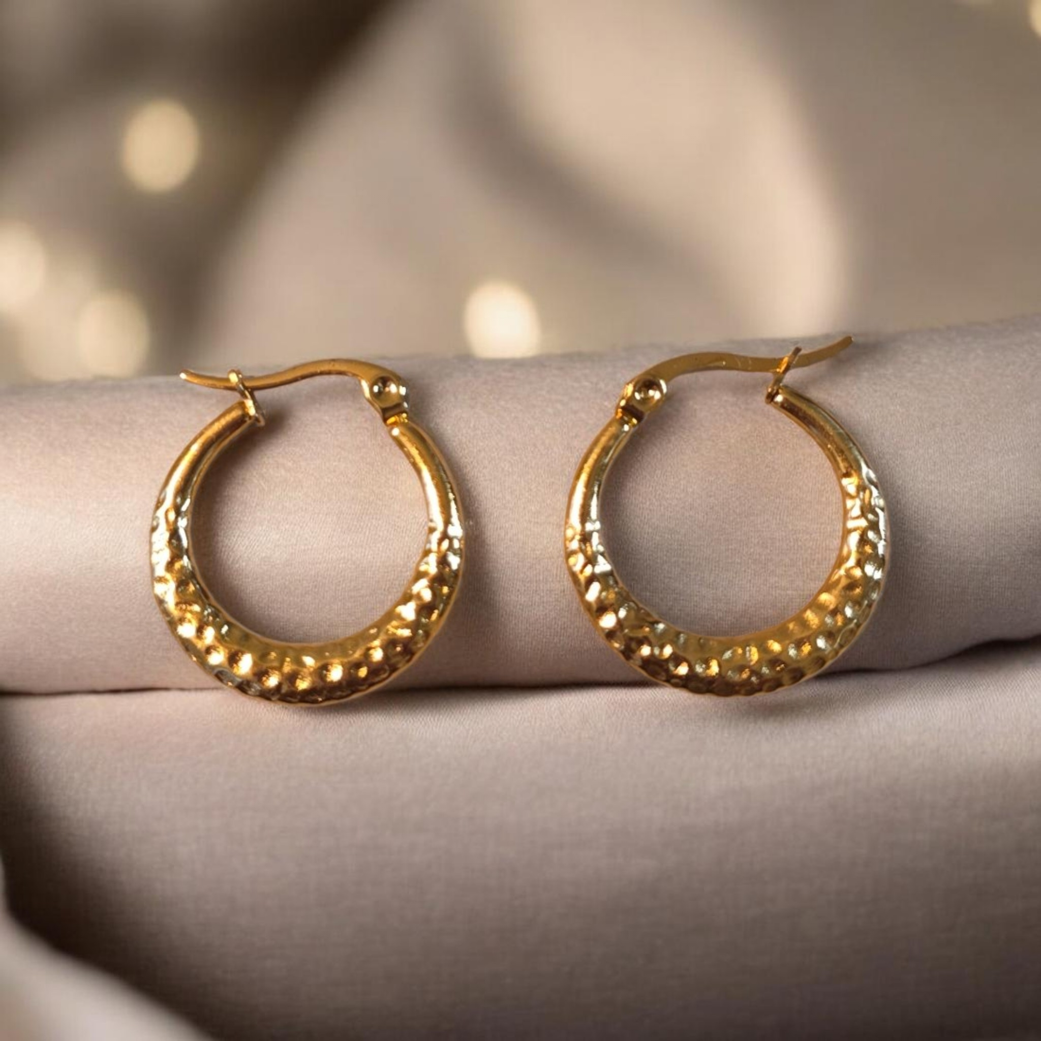 Gold hoop collection