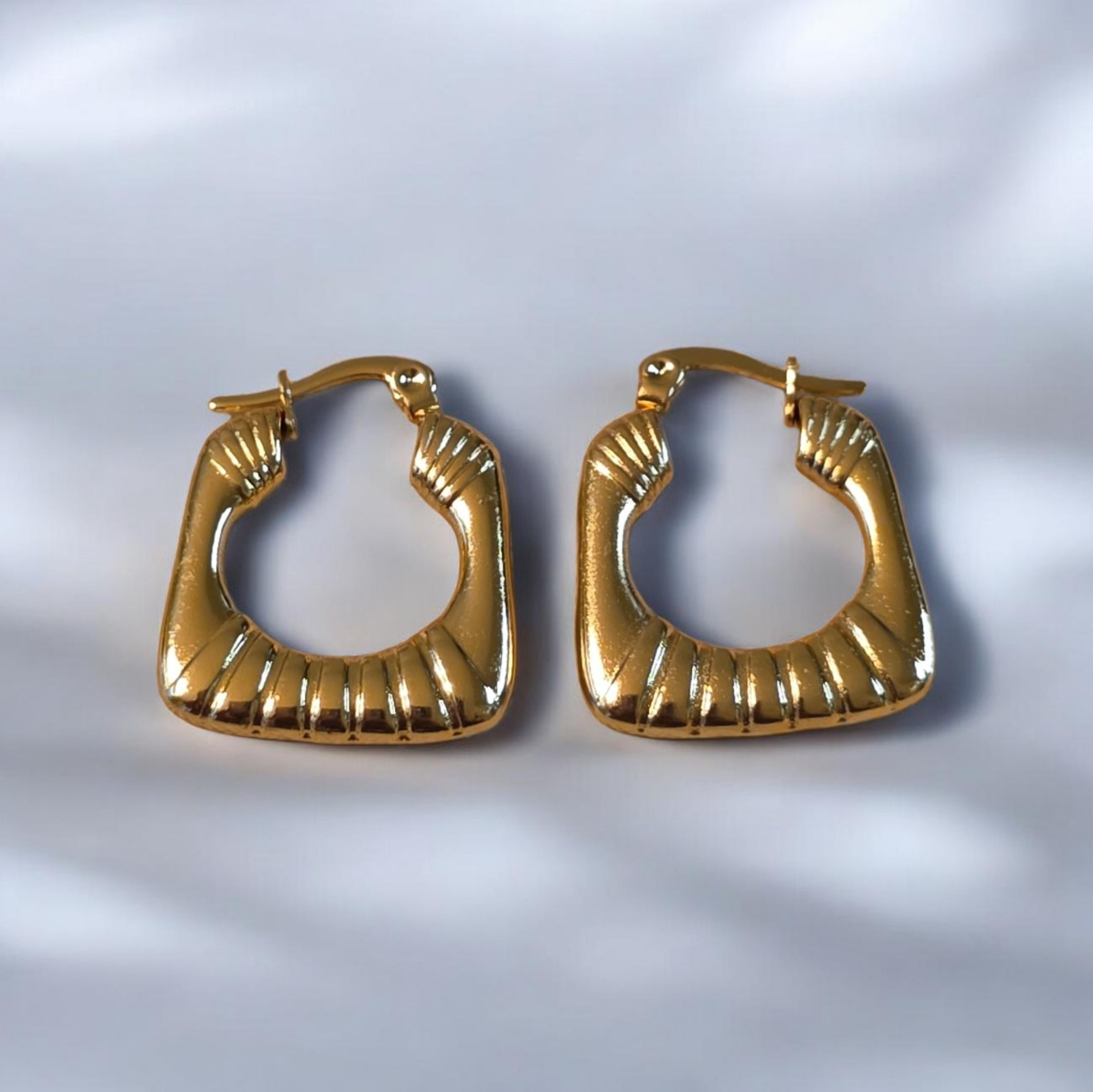Gold hoop collection
