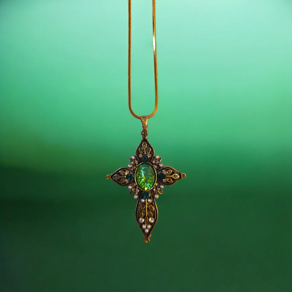 Fairy Style Cross necklace