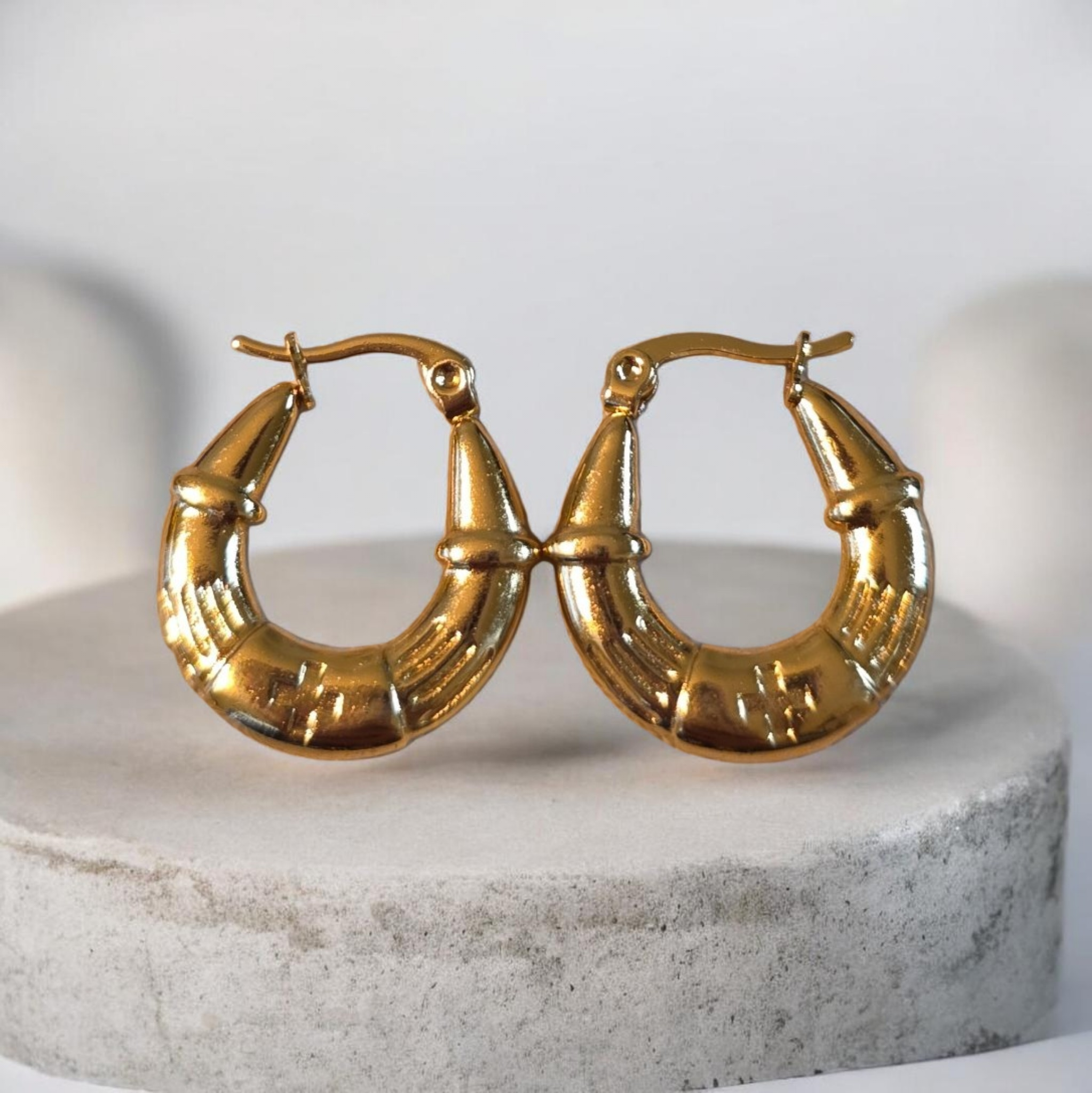 Gold hoop collection