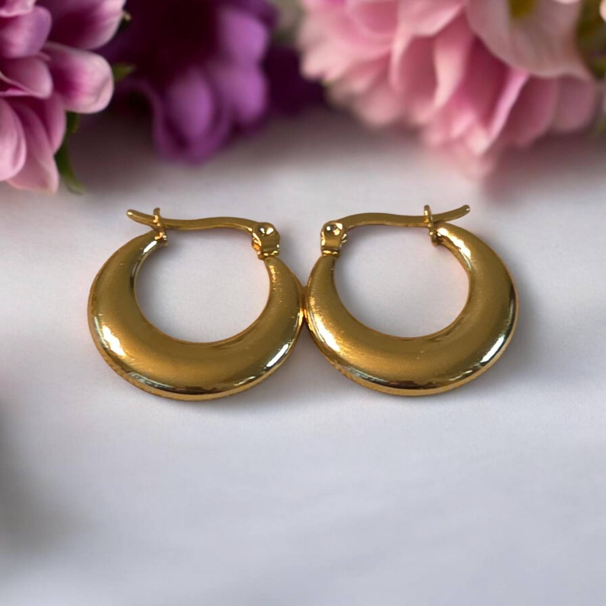 Gold hoop collection