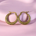 Gold hoop collection