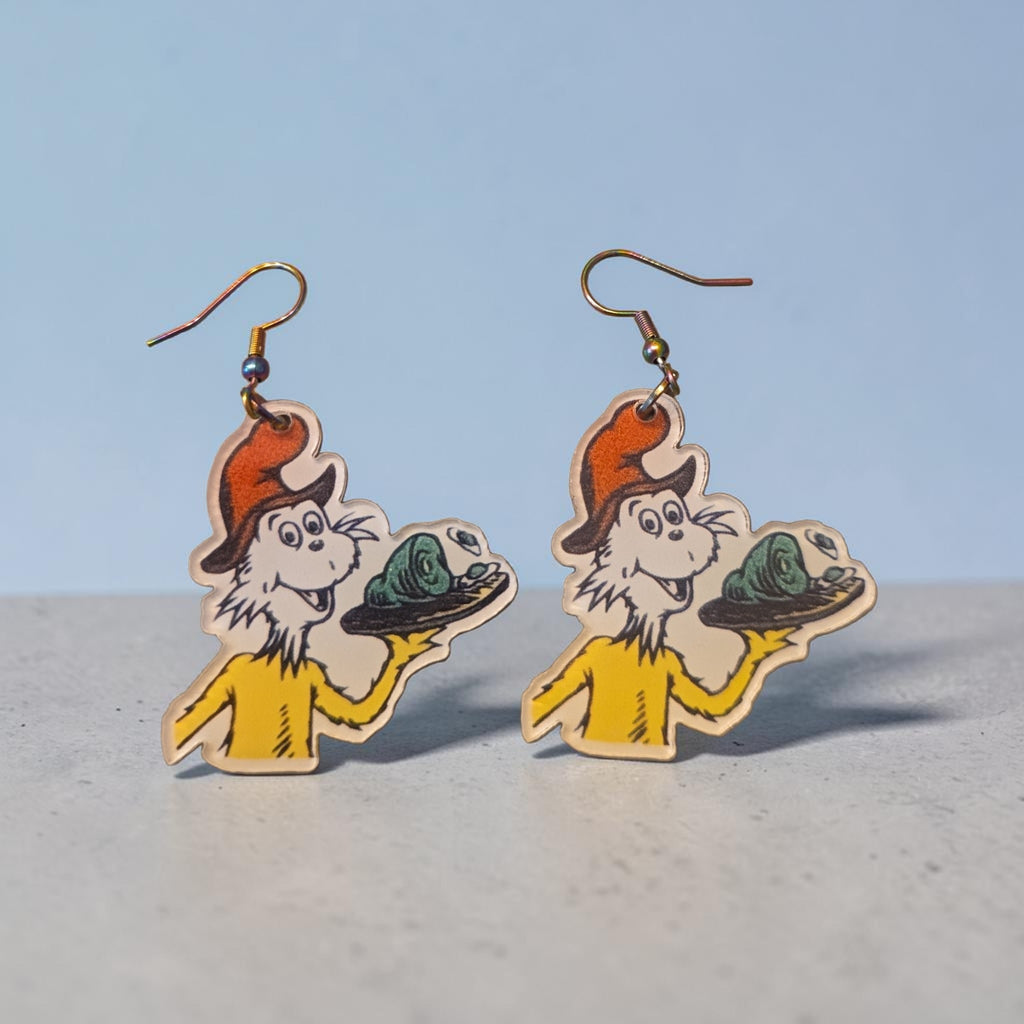 Childhood retro earrings