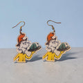 Childhood retro earrings